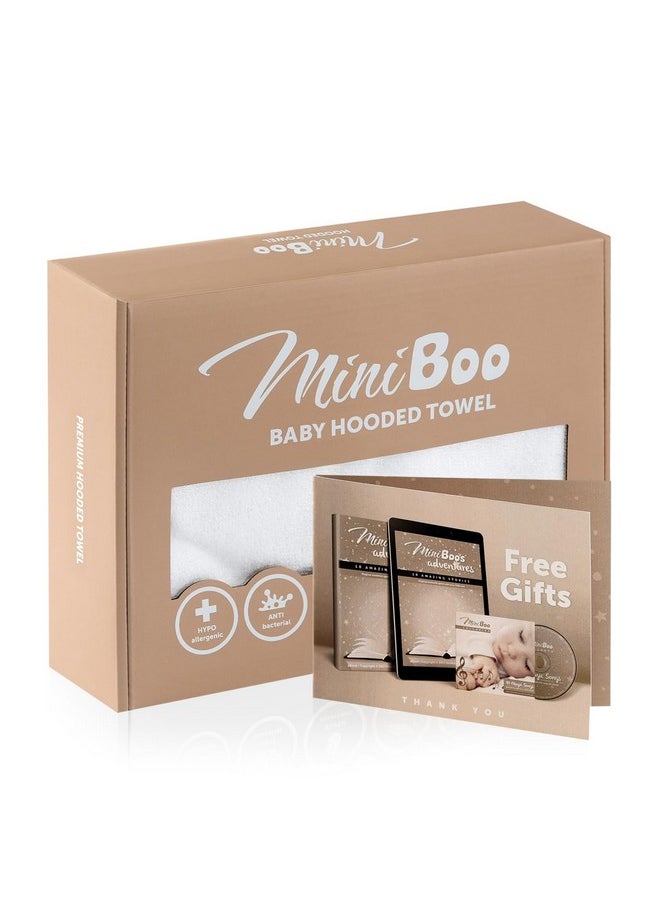 Premium Ultra-Soft Viscose Made From Bamboo Baby Hooded Towel With Unique Design - Hypoallergenic, Organic Baby Towels For Infants And Toddlers - Perfect As Baby Gifts