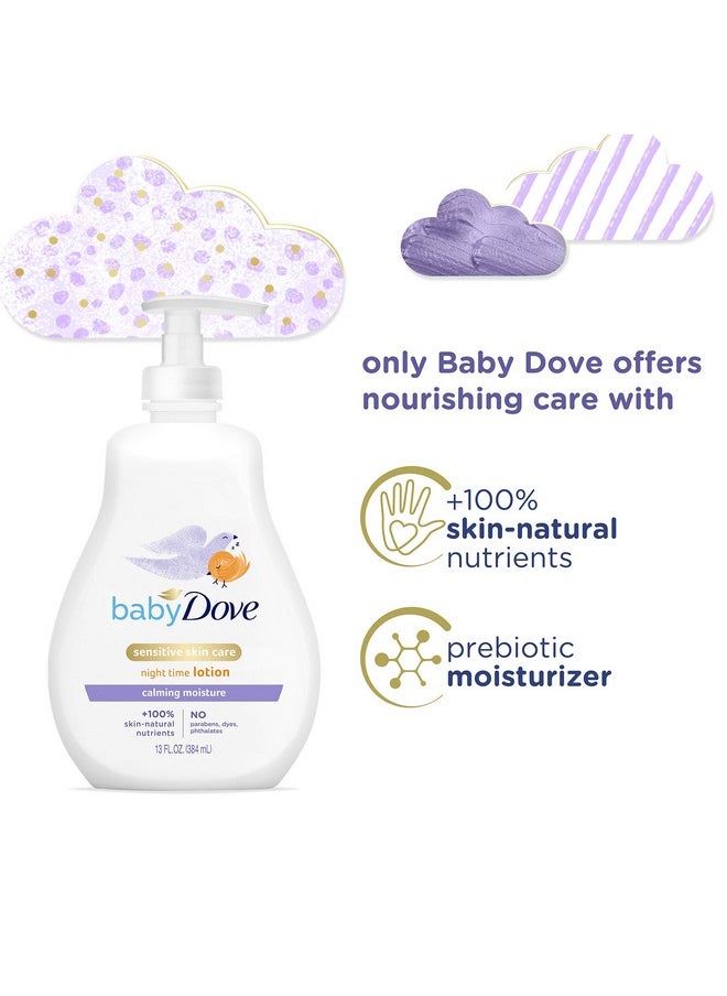 Sensitive Skin Care Baby Lotion For A Soothing Scented Lotion Calming Moisture Hypoallergenic And Dermatologist-Tested 13 Oz