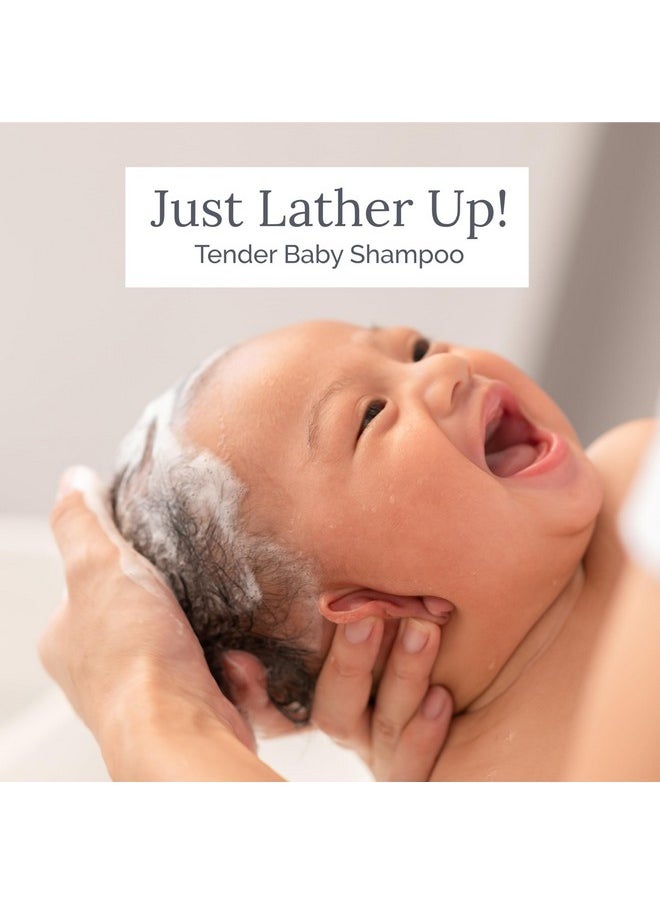Tear-Free 3-In-1 Baby Shampoo, Body Wash, & Bubble Bath Dermatologist Approved Made With Shea Butter And Aloe 15 Fl Oz