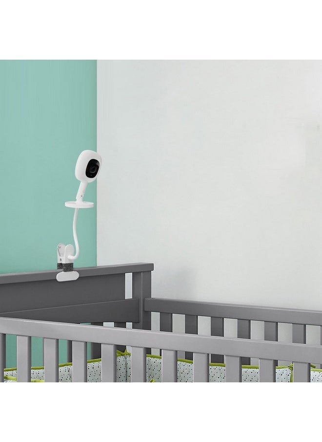Baby Monitor Mount Compatible With Nanit Pro Smart Baby Monitor & Flex Stand Baby Monitor, 8Inches Flexible Arm Monitor Mount,Attach Your Baby Cam Wherever You Like-1Pack