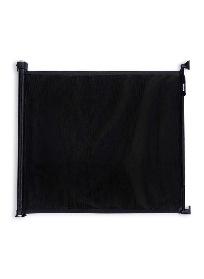 Retg Retractable Baby Gate - Mesh Retractable Dog Gate - Extends Up To 55 Inches Wide - 36 Inches Tall - Black