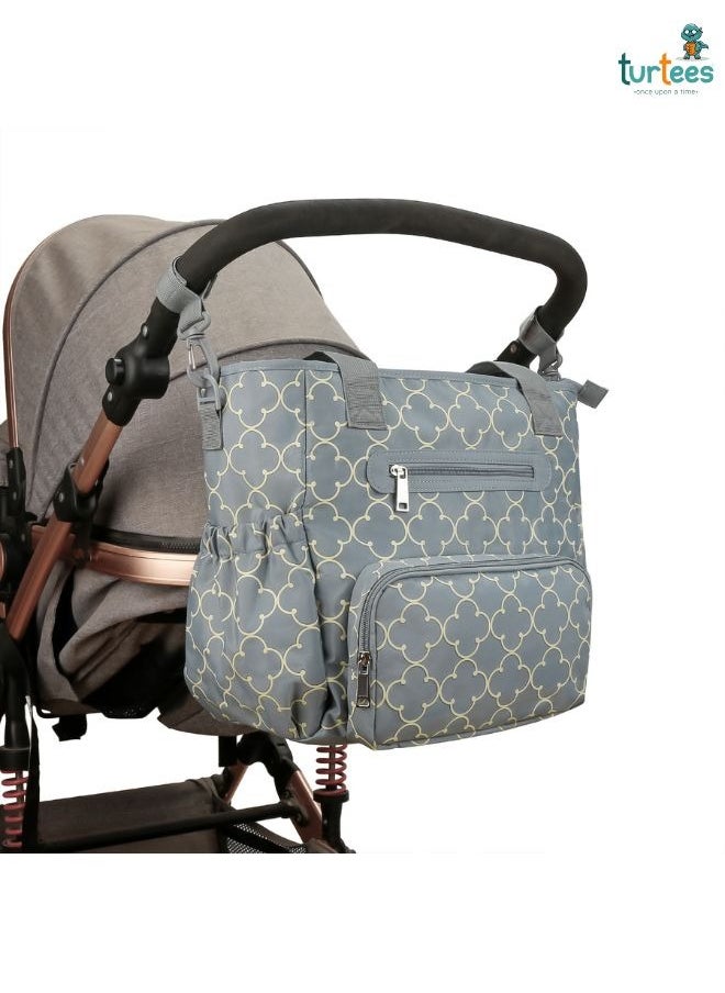 Set Of 6 Diaper Bag With Hooks And Nappy Changing Mat