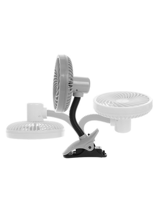 Caged Deluxe Ezy-Fit Clip On Fan (Black)