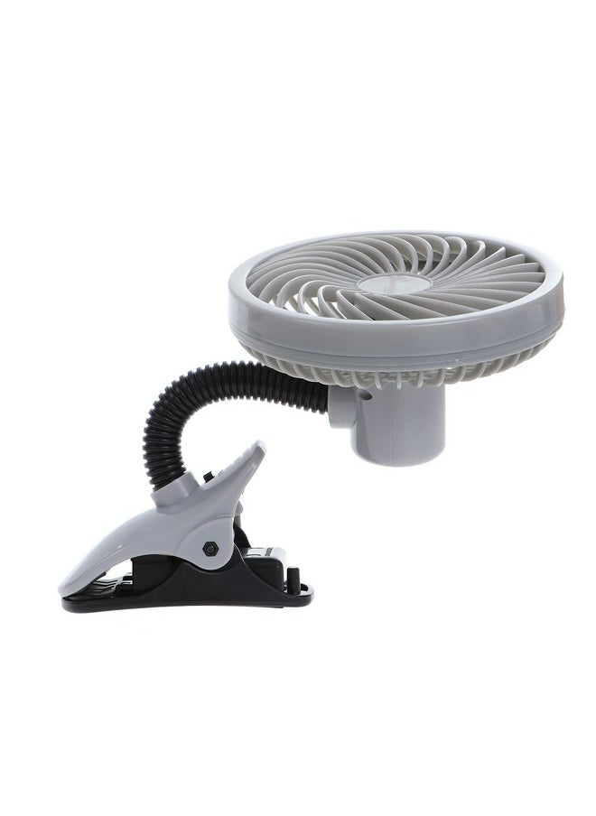 Caged Deluxe Ezy-Fit Clip On Fan (Black)