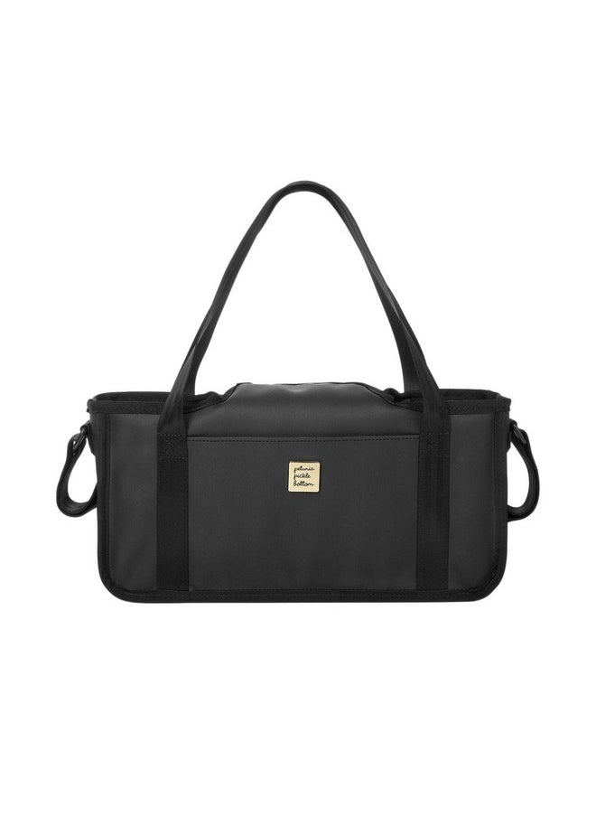 Wander Stroller Caddy | Perfect Baby Caddy To Keep Everything Organized | Multiple Carry Positions | Fits Most Strollers - Black