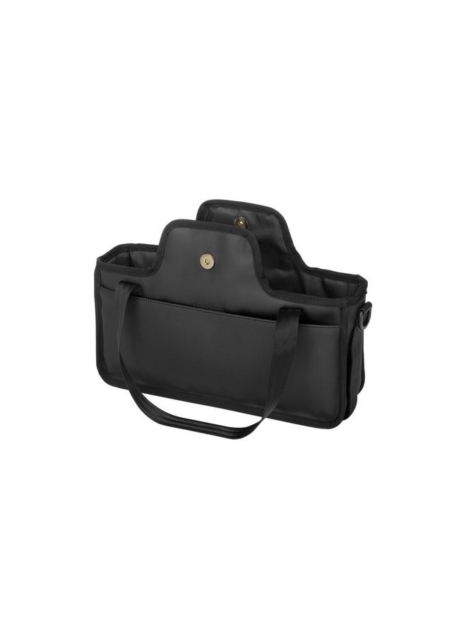 Wander Stroller Caddy | Perfect Baby Caddy To Keep Everything Organized | Multiple Carry Positions | Fits Most Strollers - Black
