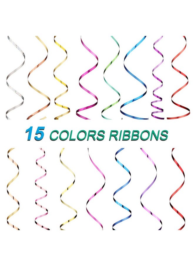 15 Rolls Curling Ribbon, 1/5