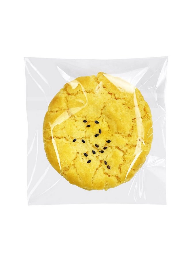 Cookie Bags For Gift Giving,Self Sealing Cellophane Bags 4X4 Inches,Clear Resealable Cellophane Bags Self Adhesive Individual Cookie Bags For Packaging 200Pieces