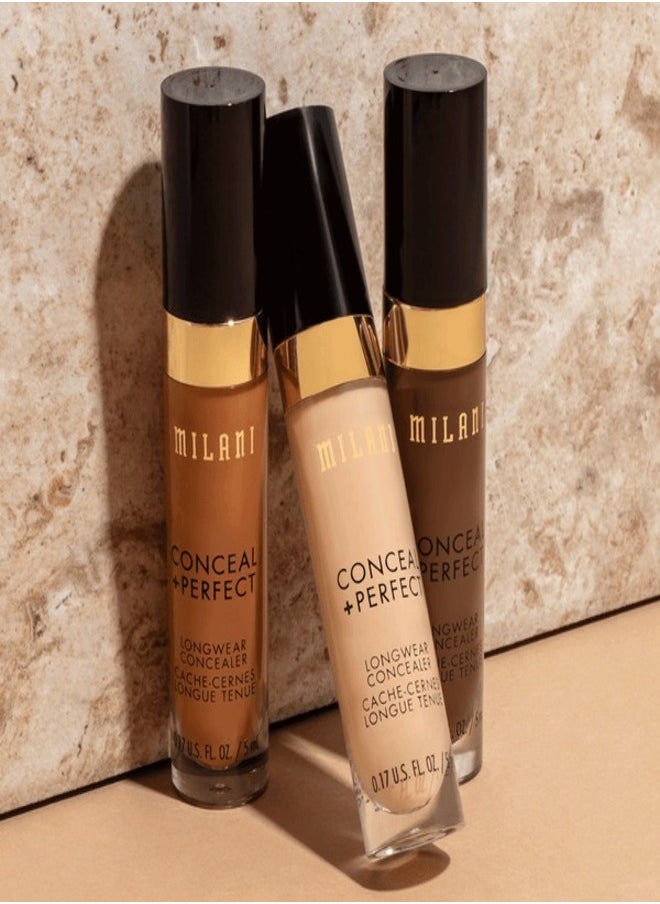 Milani Conceal + Perfect Longwear 5ml Concealer - 160 Warm Tan