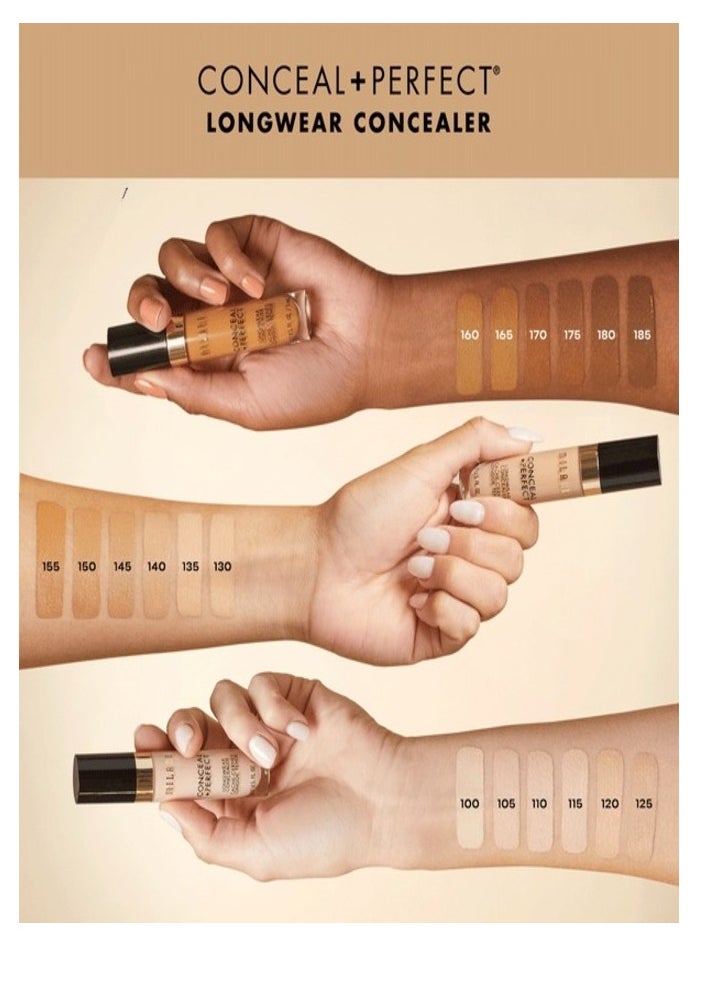 Milani Conceal + Perfect Longwear 5ml Concealer - 160 Warm Tan