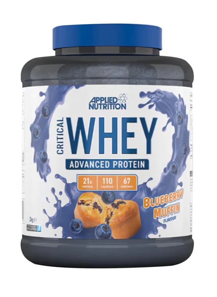 Applied Nutrition Critical Whey Protein Blueberry Muffin 67 Servings 2Kg