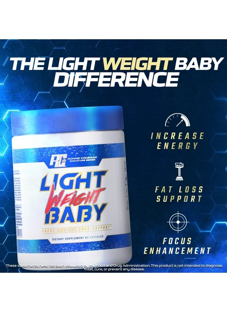 Light Weight Baby Focus and Fat Loss Support 60 Capsule