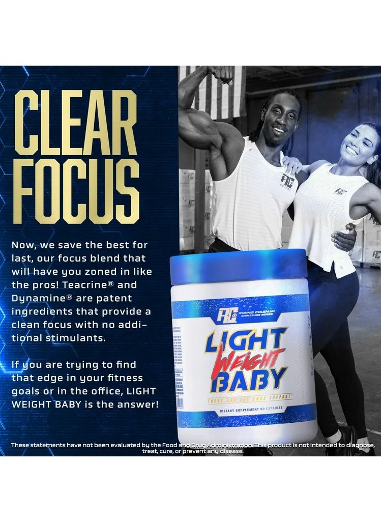 Light Weight Baby Focus and Fat Loss Support 60 Capsule