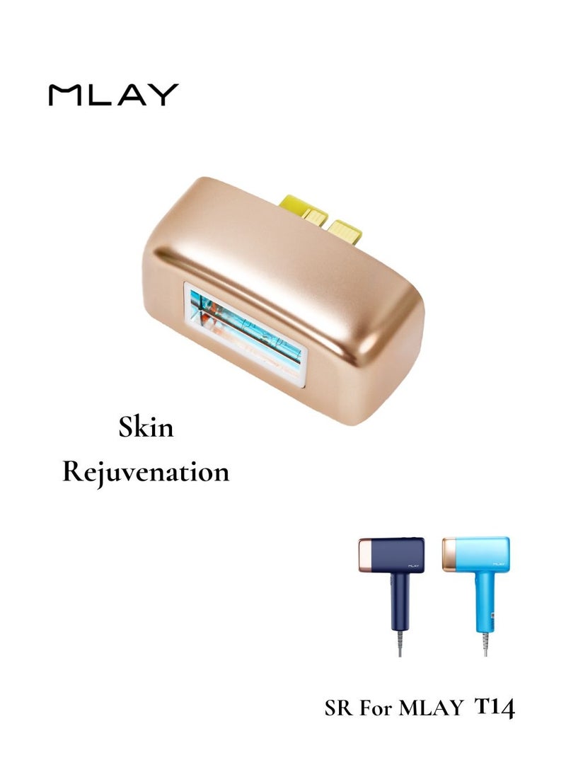 T14 SR 500000 Pulses Lamp, Painless Ice Cooling IPL Hair Removal Device for Skin Rejuvenation