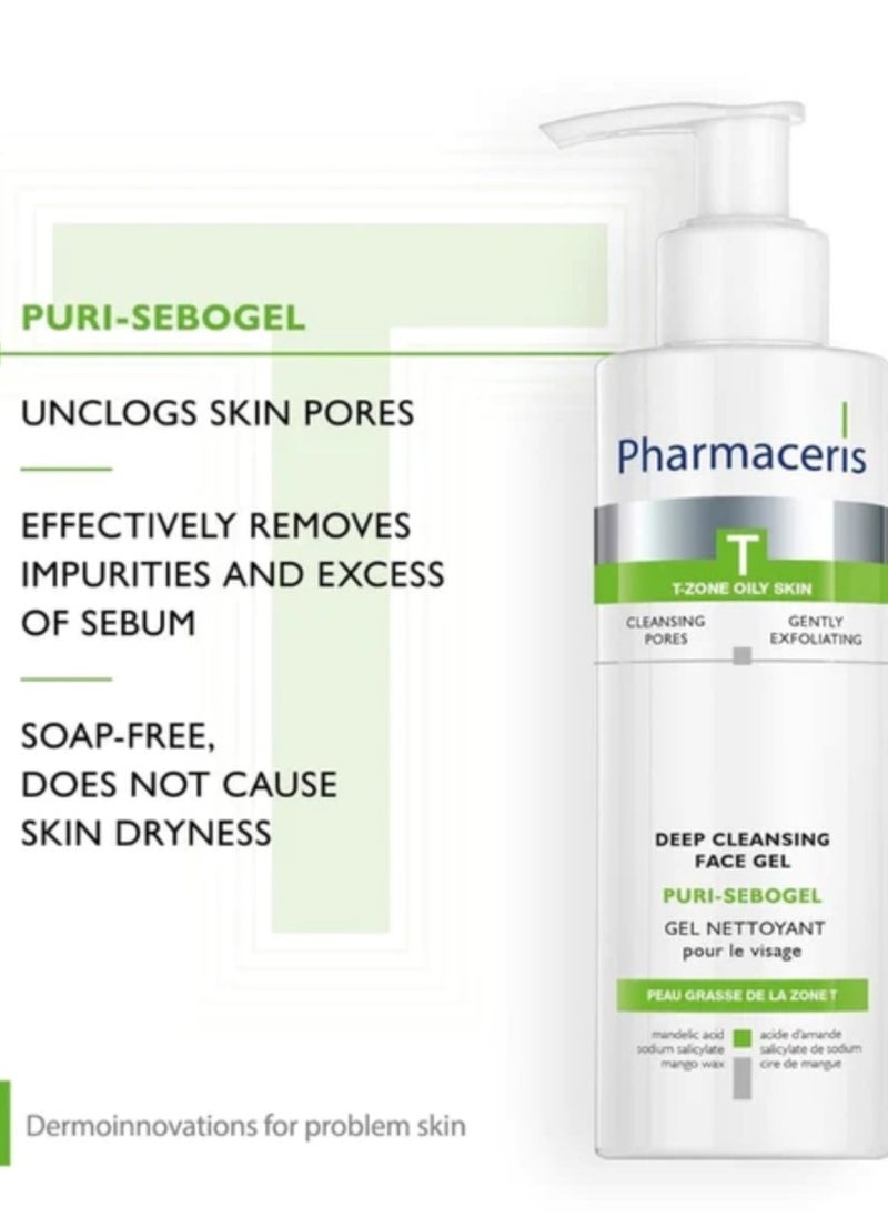Puri-sebogel Antibacterial Face Wash 190ml