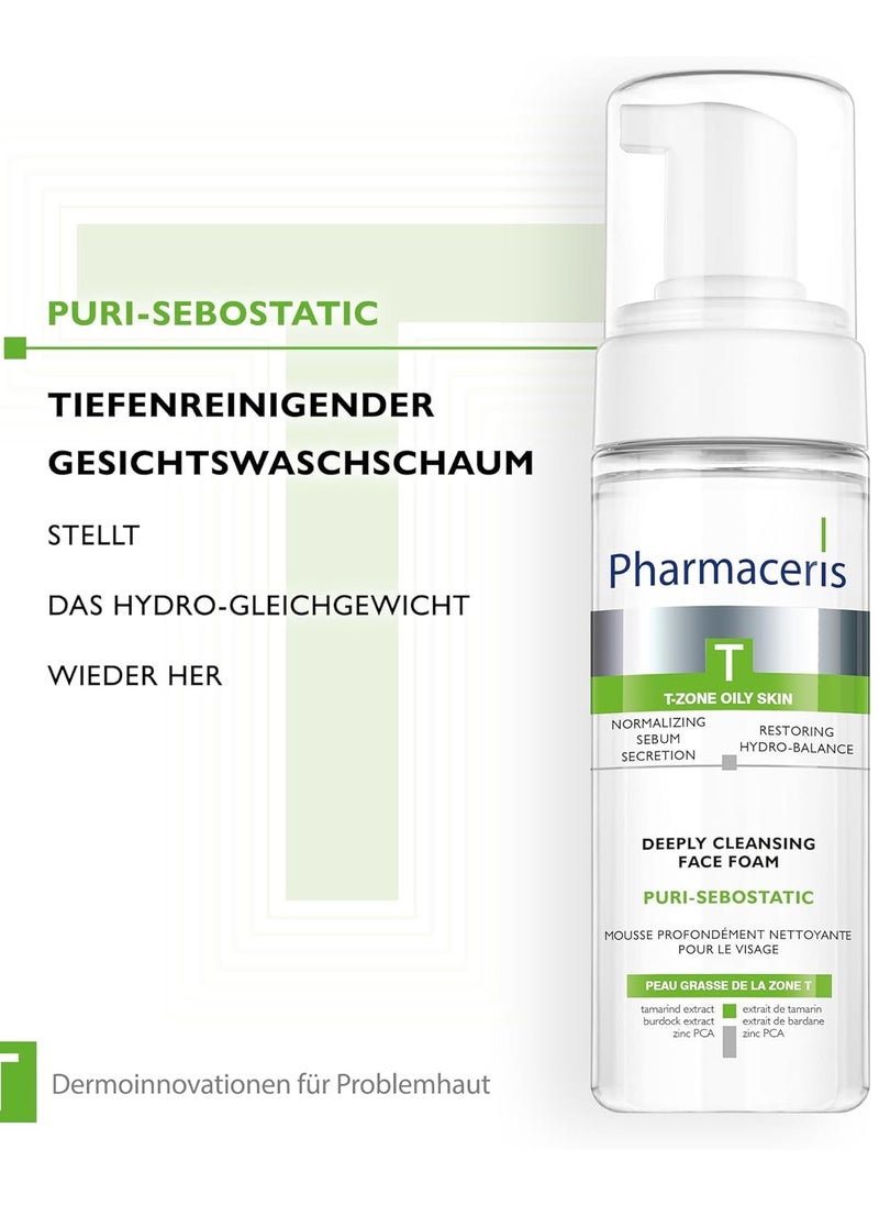 Pharmaceris Puri-Sebostatic Deeply Cleansing Face Foam, 150ml
