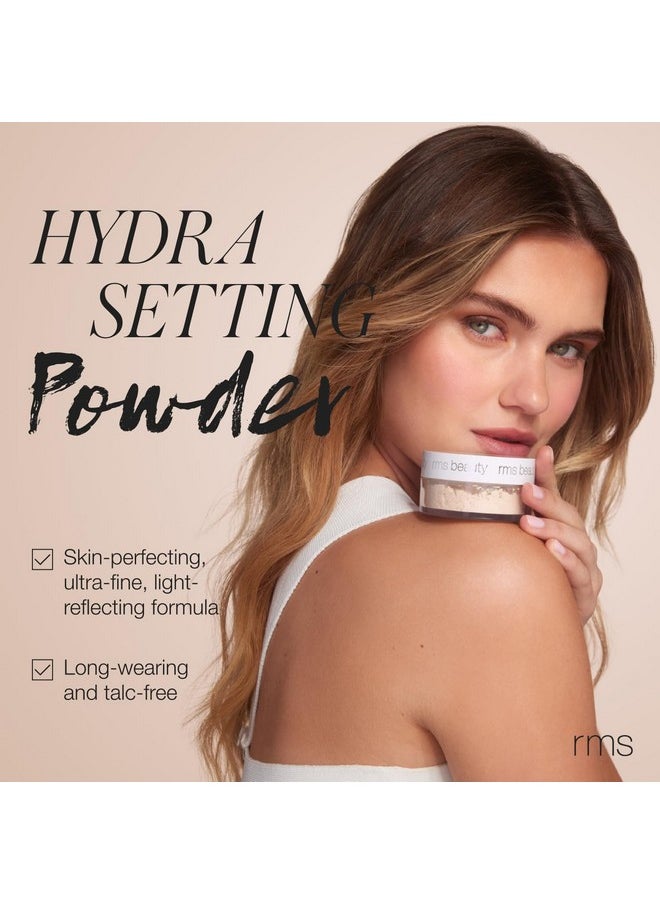 Hydra Setting Powder - Talc Free Powder Makeup, Soft Focus Finishing Powder, Oil Absorbing Powder For Face, Blurring, Setting, & Pore Minimizer