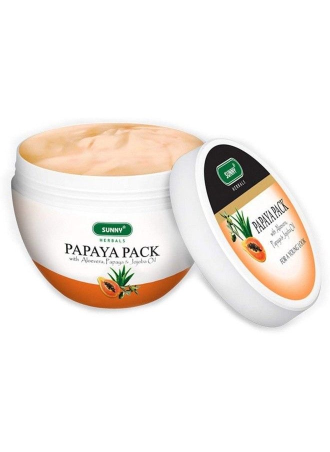 Papaya Pack With Aloevera & Papaya & Jojoba Oil 150Gm Pack Of 2