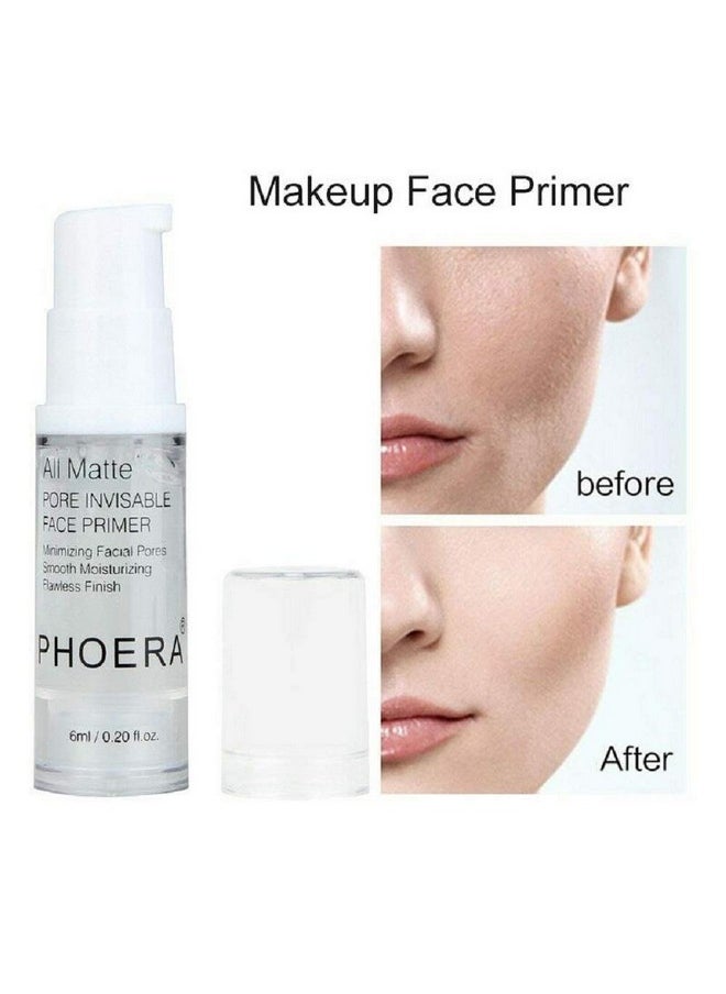 Face Primer Invisible Pores Base Oil Control Added Vitamins Makeup Base Pore Filler Moisturiser Matte Finish Long Lasting Makeup Skin Pore Minimizer Uk Cosmetics Aquapurity 6Ml…