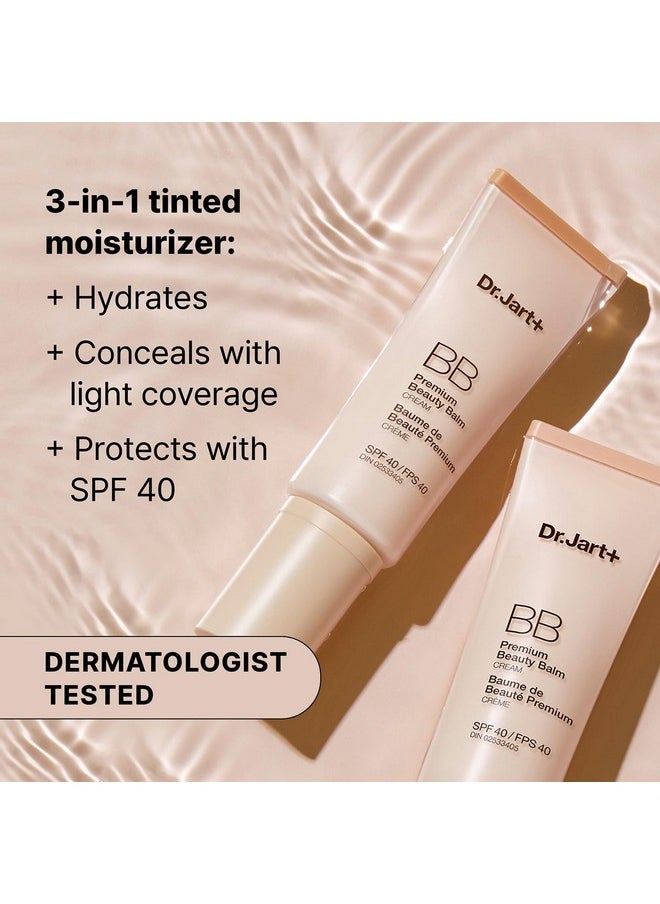 Premium Bb Tinted Moisturizer With Spf 40 And Niacinamide | Bb Cream | Korean Skin Care, Fair-Light, 1.35 Fl Oz