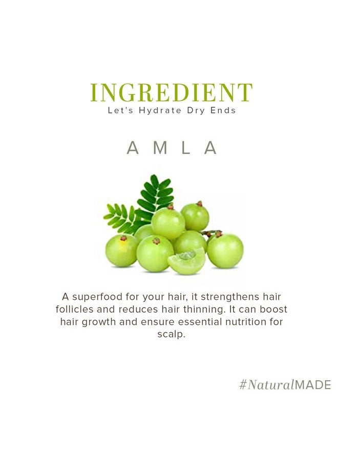 Pure Amla Hair Oil | Paraben & Mineral Oil Free | Nourishing Formula For Healthy, Strong Hair | Enhances Shine & Reduces Hair Fall- 210 Ml
