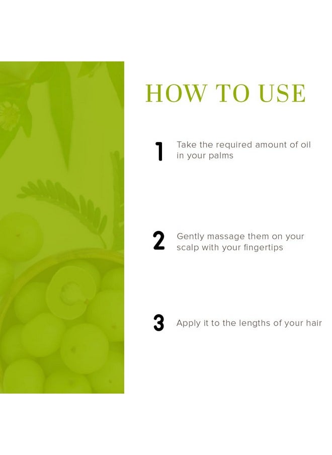 Pure Amla Hair Oil | Paraben & Mineral Oil Free | Nourishing Formula For Healthy, Strong Hair | Enhances Shine & Reduces Hair Fall- 210 Ml