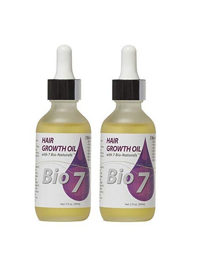 Bio 7 Hair Growth Oil 2 Oz 2 Pack