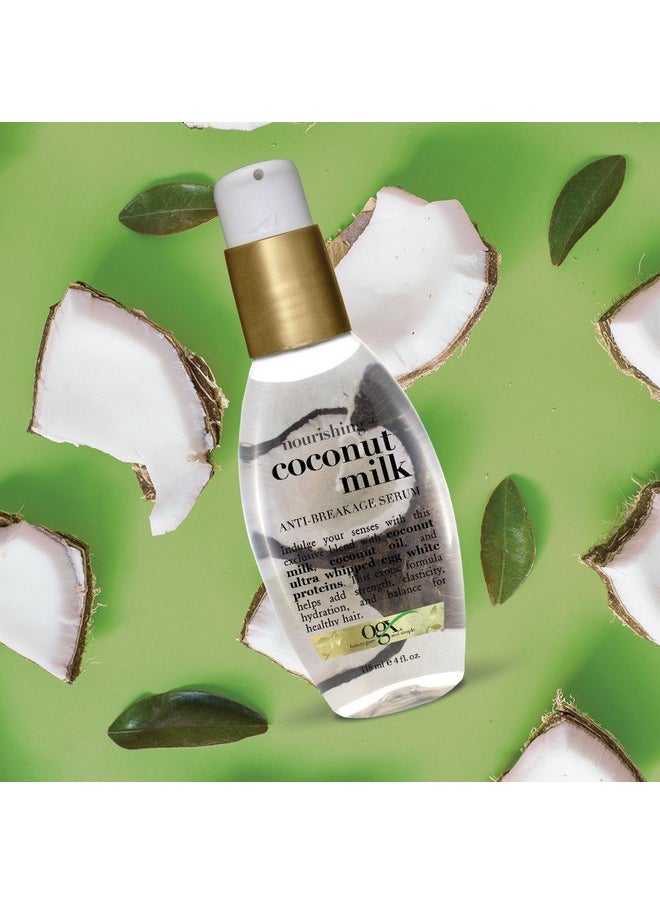 Nourishing + Coconut Milk Anti-Breakage Serum, 4 Fl Oz