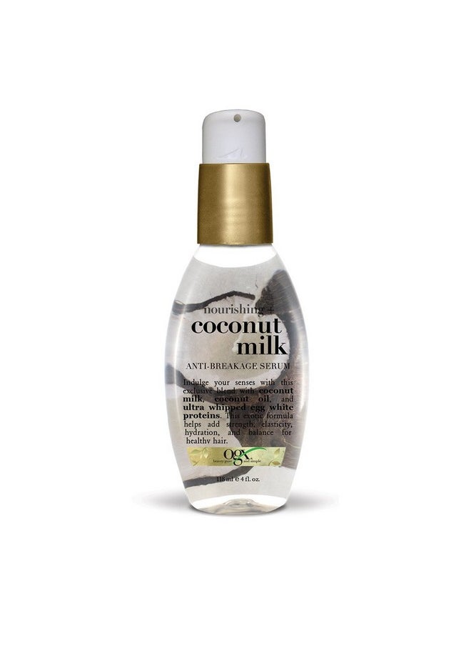 Nourishing + Coconut Milk Anti-Breakage Serum, 4 Fl Oz