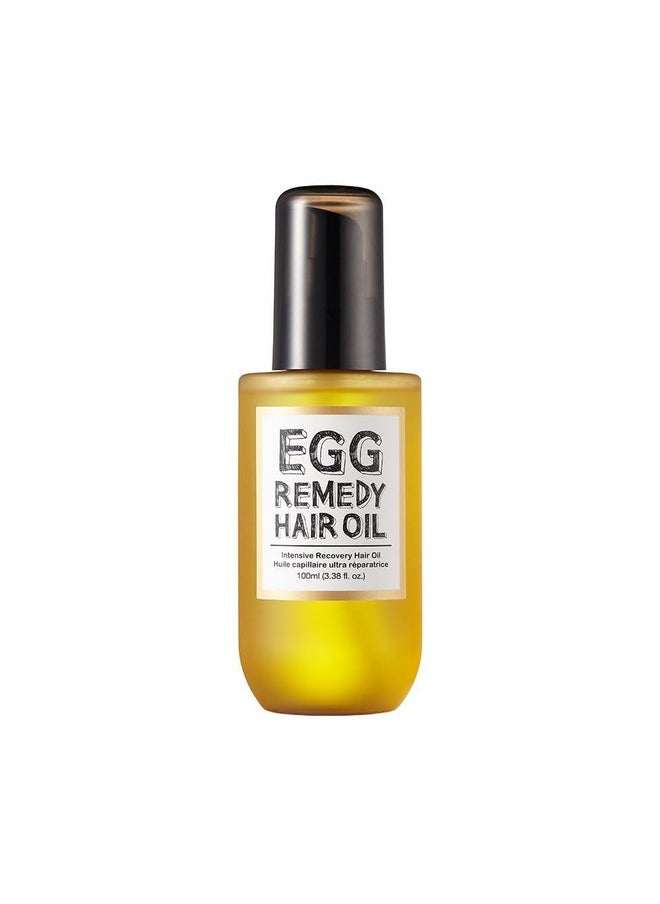 | Egg Remedy Hair Oil For Damaged Hair | Real Egg Oil & Concentrated Protein | Essential Vitamins Boost