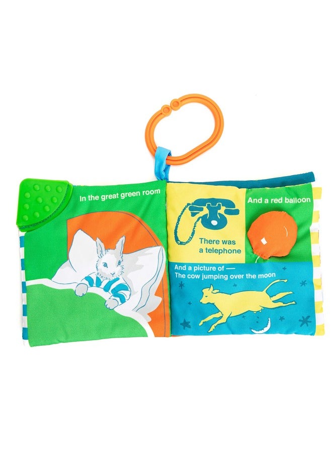 Goodnight Moon Soft Book With On The Go Clip, 5 Inches