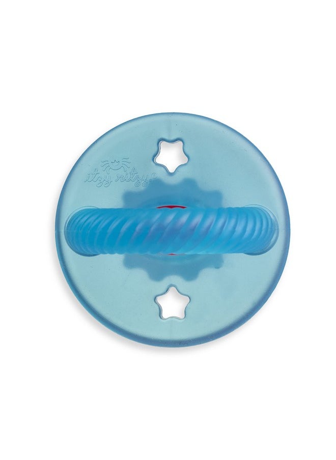 Silicone Teensy Teether - Flexible, Soft & Hollow Baby Teething Toy With Easy-To-Hold Handle; Designed For Ages 3 Months And Up (Hero Pop)