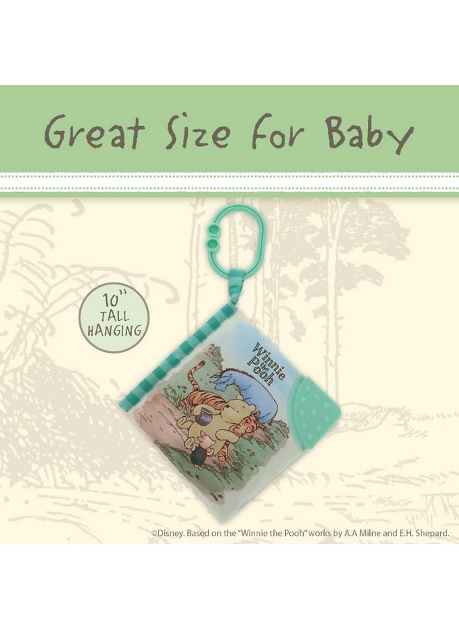 Winnie The Pooh Soft Book With On The Go Clip, 5 Inches