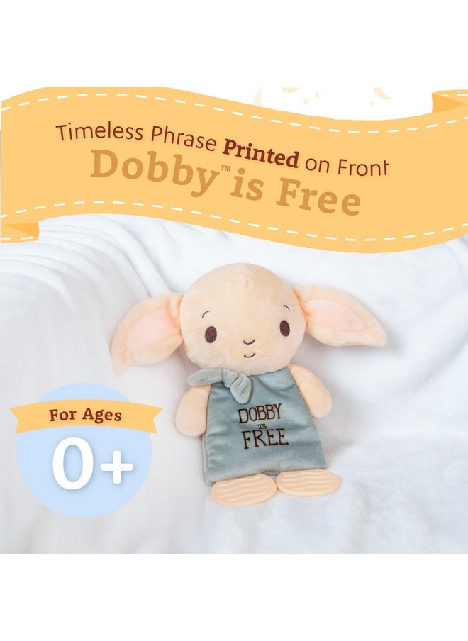 Harry Potter Dobby Teether Plush Toy Crinkle Cloth For Newborn Baby Boys And Girls 10 Inches