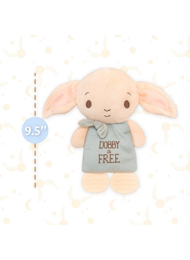 Harry Potter Dobby Teether Plush Toy Crinkle Cloth For Newborn Baby Boys And Girls 10 Inches