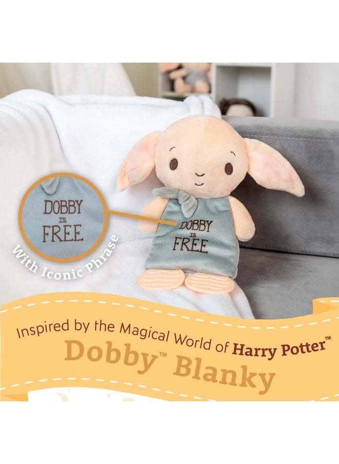 Harry Potter Dobby Teether Plush Toy Crinkle Cloth For Newborn Baby Boys And Girls 10 Inches