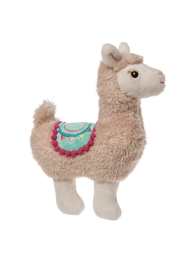 Super Soft Baby Rattle, Lily Llama, 5-Inches