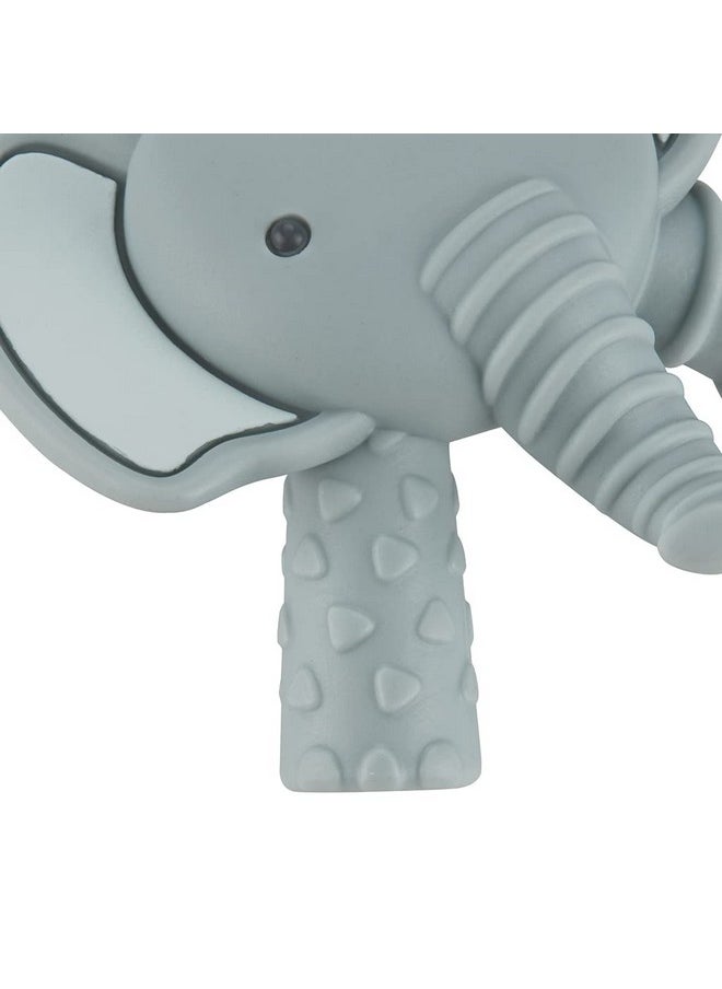 - Ritzy Teether For Molars - Massages Sore Gums & Reaches Back Molars - Silicone Baby Teething Toy With Multiple Textures & Flexible Design - Teething Relief For 3 Months & Up (Elephant)