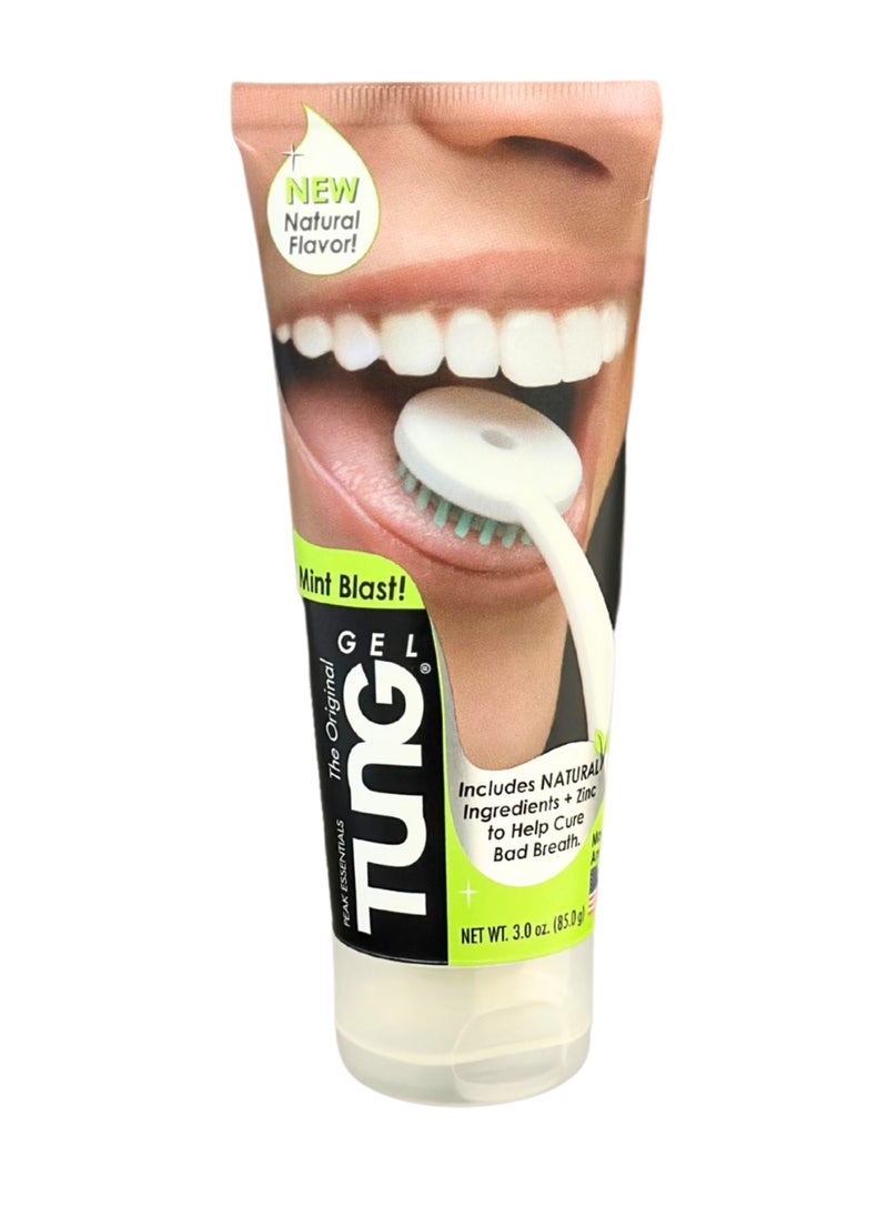 TUNG Gel Natural Mint, for fresh breath | 3Oz, 85g