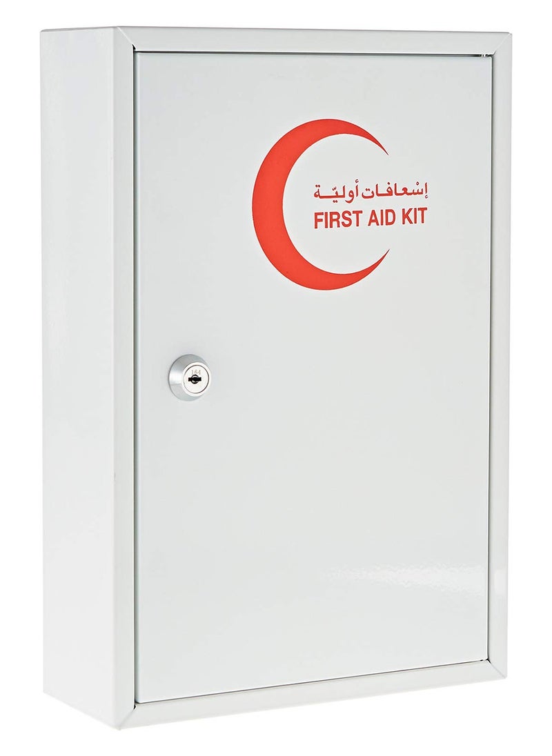 First aid box metal empty