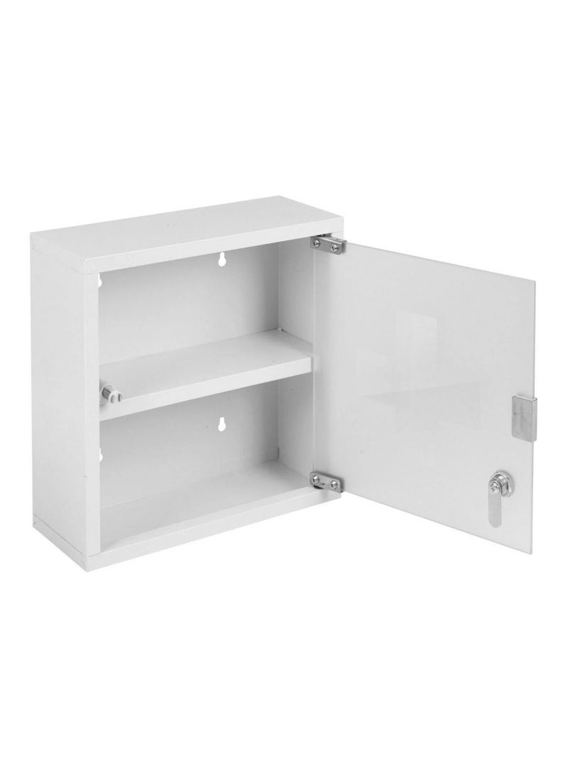 First aid box metal with Glass Door