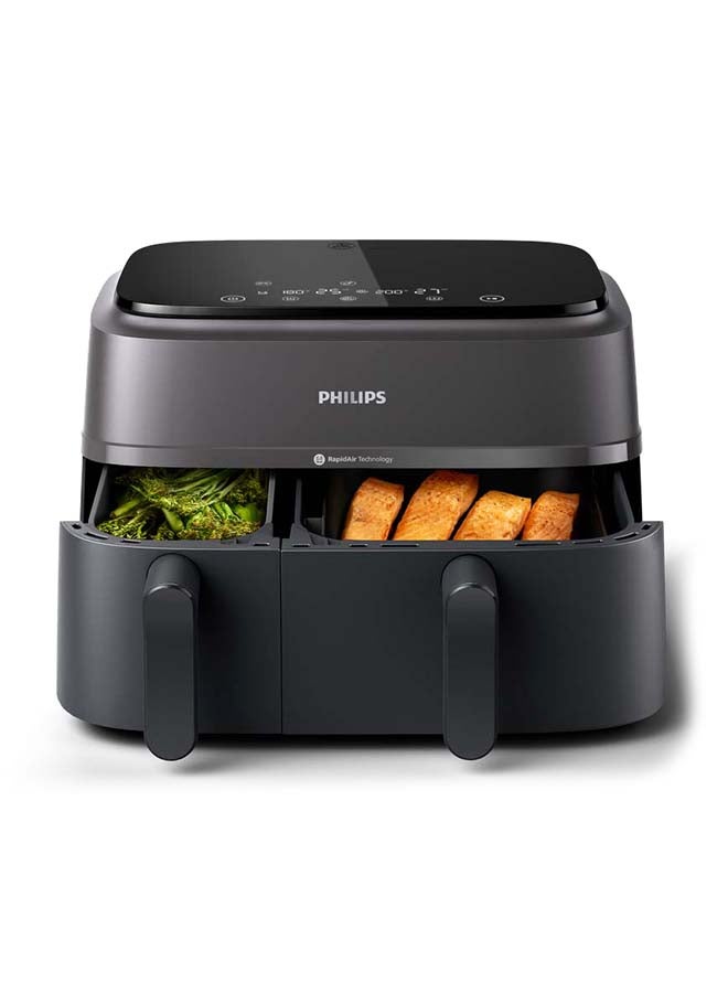 3000 Series Dual Basket Airfryer 9 L 2750 W NA350/09 Black