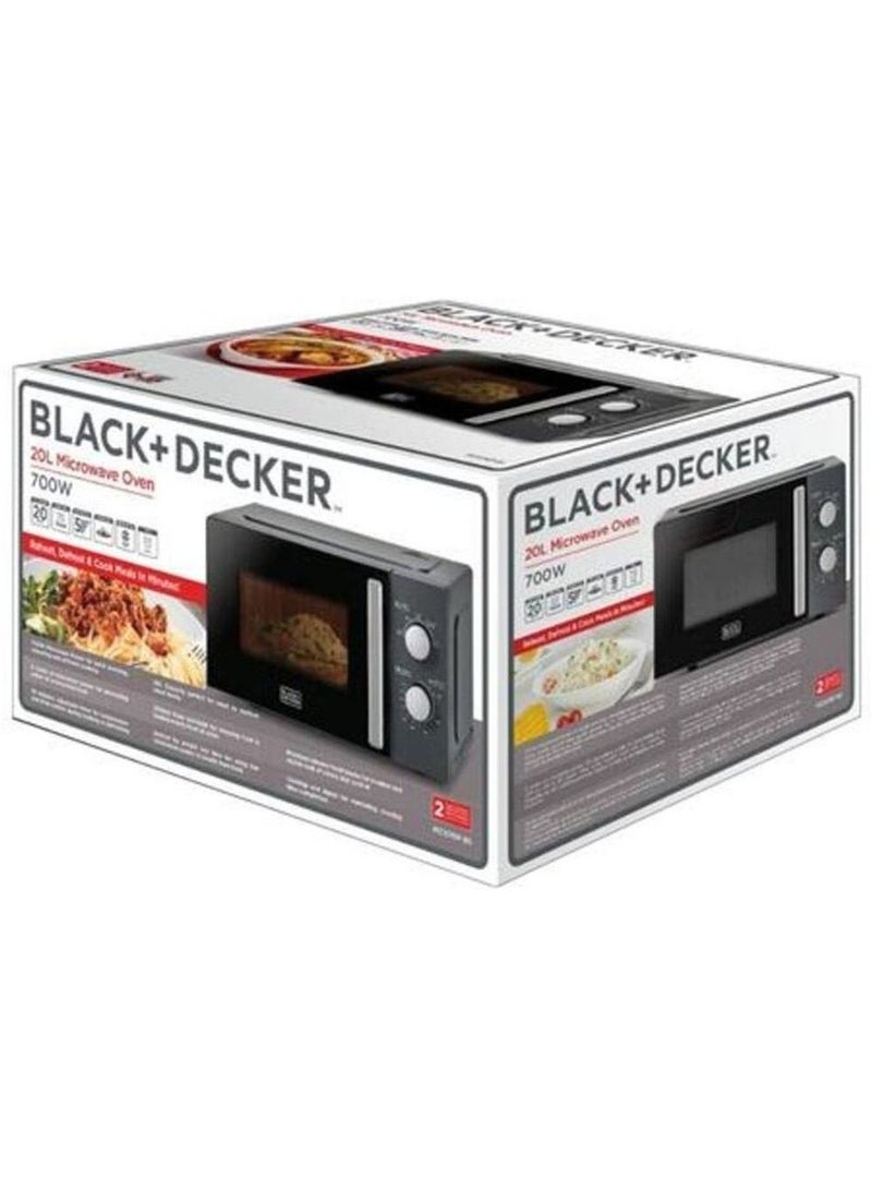 Solo Microwave Oven 20 L 700 W MZ2015P-B5 Black