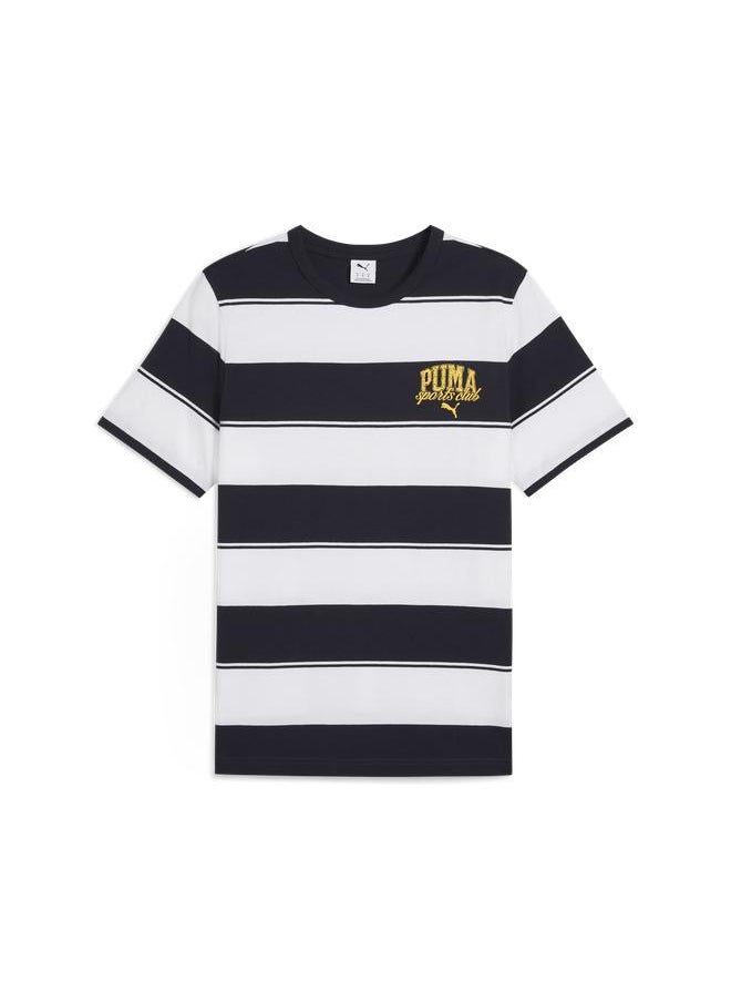 Class Stripe All Over Printed T-Shirt