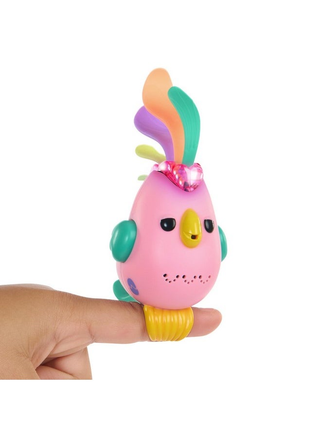 Sweet Tweets Interactive Bird - Record & Play Secret Messages, Includes 40+ Sounds & Reactions - Debbie (Pink)