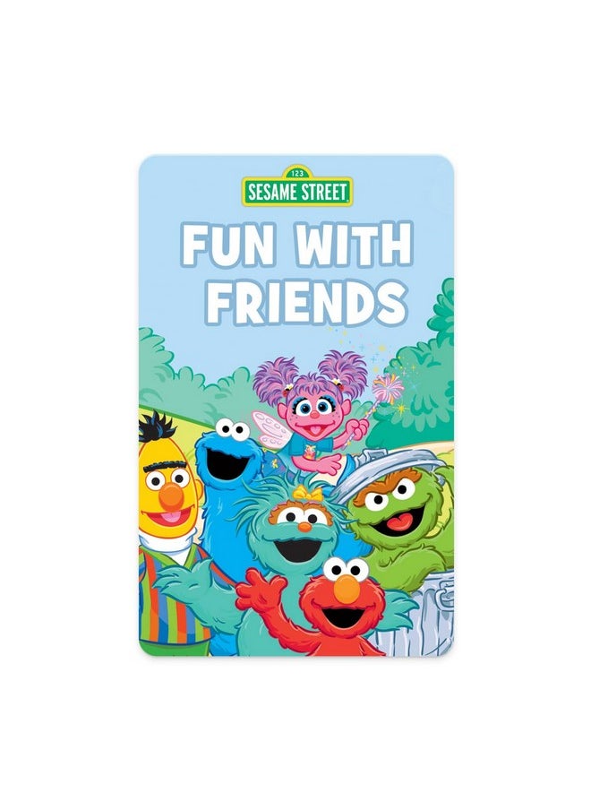 Sesame Street: Fun With Friends - Kids Audio Card For Use With Yoto Player & Mini All-In-1 Audio Player, Educational Screen-Free Listening With Fun Stories For Playtime Bedtime & Travel, Ages 3+