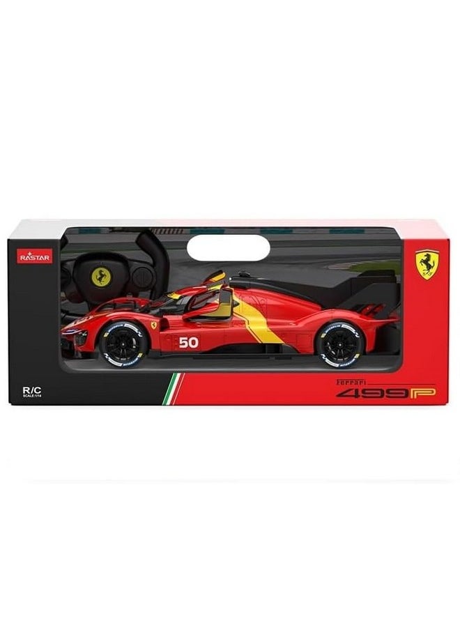 Rc Car 1/14 Scale 2.4Ghz Remote Control Car For Ferrari 499P #50 Le Mans Champion Racing R/C Toy Car Model Vehicle