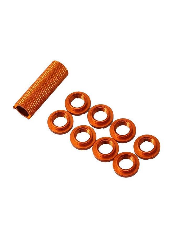 8Pcs Switch Nuts Orange Rc Transmitter Remote Switch Nuts