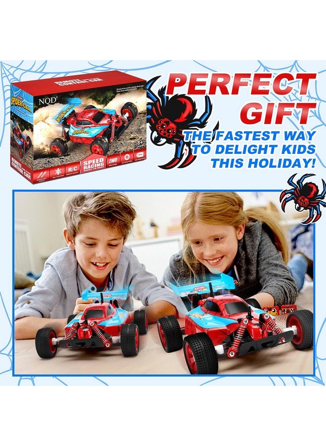 Spider Remote Control Car For Boys, Drift Rc Cars For Kids 3+ 2.4Ghz Beginners 2Wd Rc Racing Car Monster Trucks Xmas Gift For 4 5 6 7 8 Year Old Boy Birthday Gift