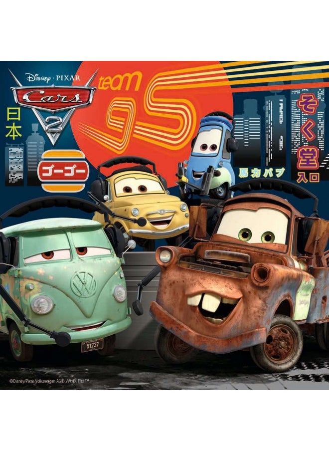 Ravensburger Disney Cars: Worldwide Racing Fun 3 x 49-Piece Jigsaw Puzzle for Kids Every Piece is Unique, Pieces Fit Together Perfectly